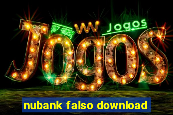 nubank falso download